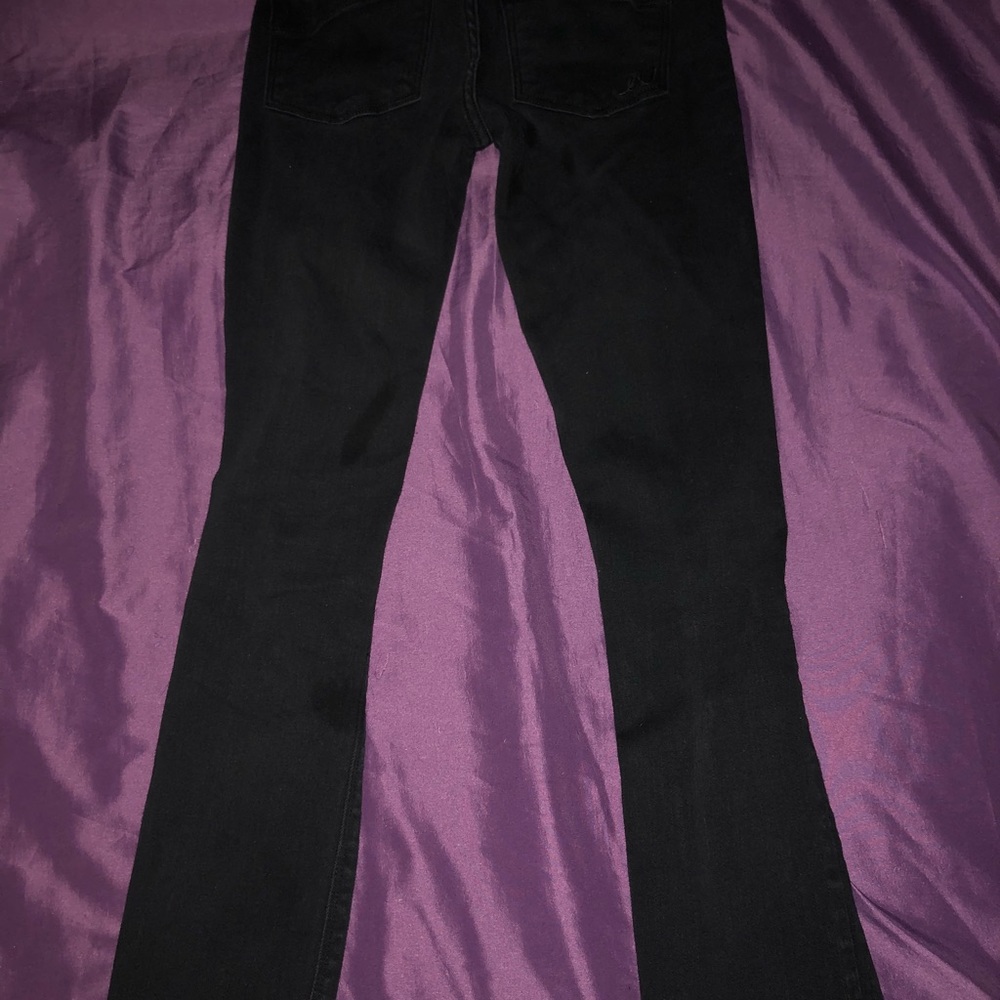 Express Mid rise distressed leggings